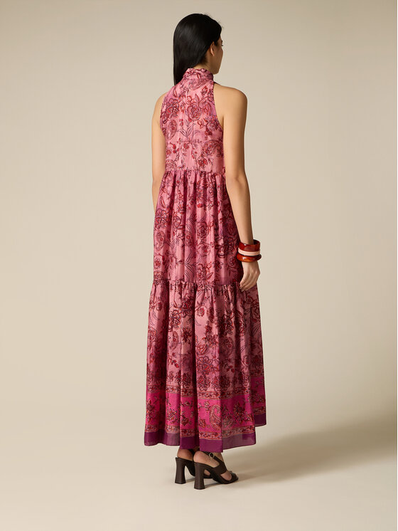 Oltre Oltre Abito da sera 7007J000871N0S9 Rosa A-Line Fit