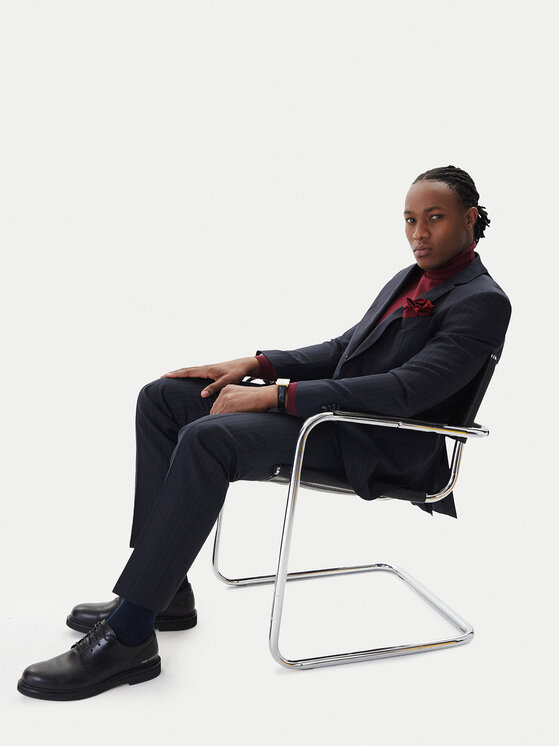 BOSS BOSS Costum H-Huge 50546121 Bleumarin Slim Fit