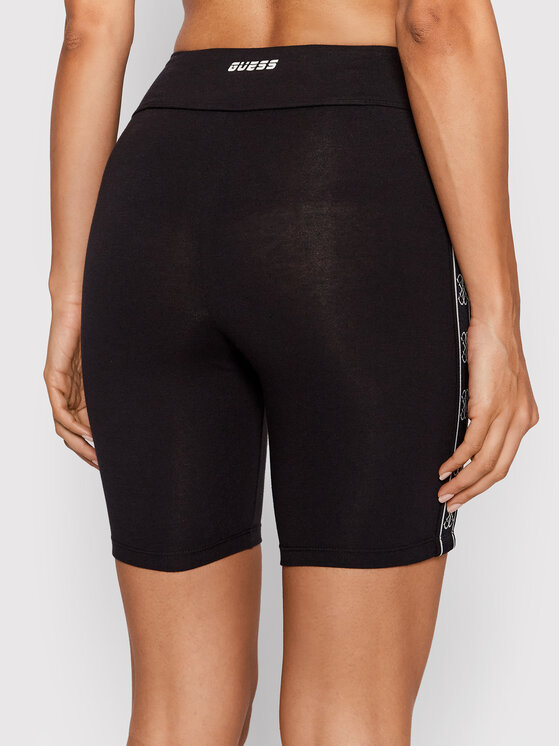 Pantaloncini sportivi V2GD12 KABR0 Nero Slim Fit