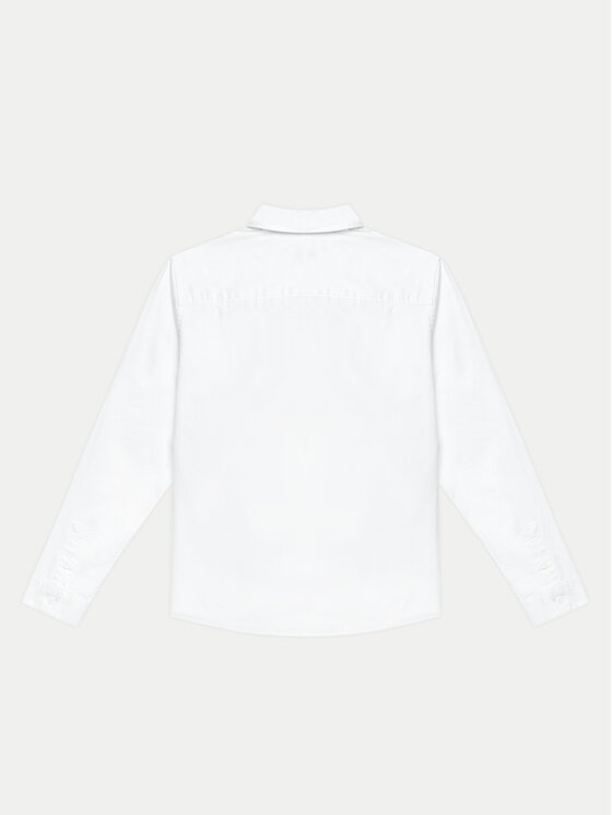 Lacoste Lacoste Πουκάμισο CJ5296 Λευκό Regular Fit