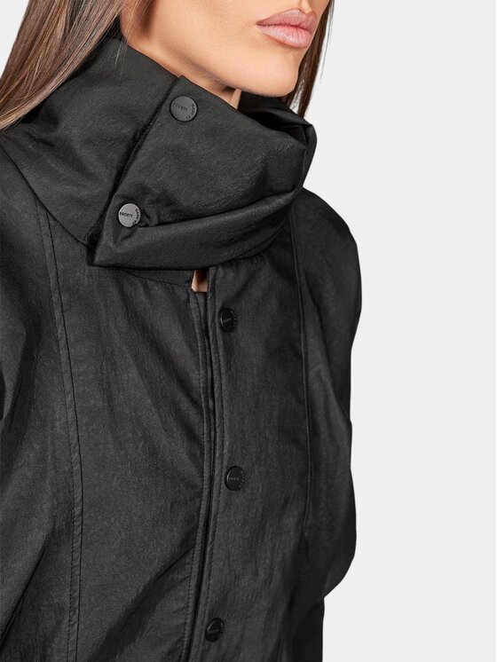 MADE BY SOCIETY MADE BY SOCIETY Kurtka anorak Narielle - H27947 Czarny Basic Fit