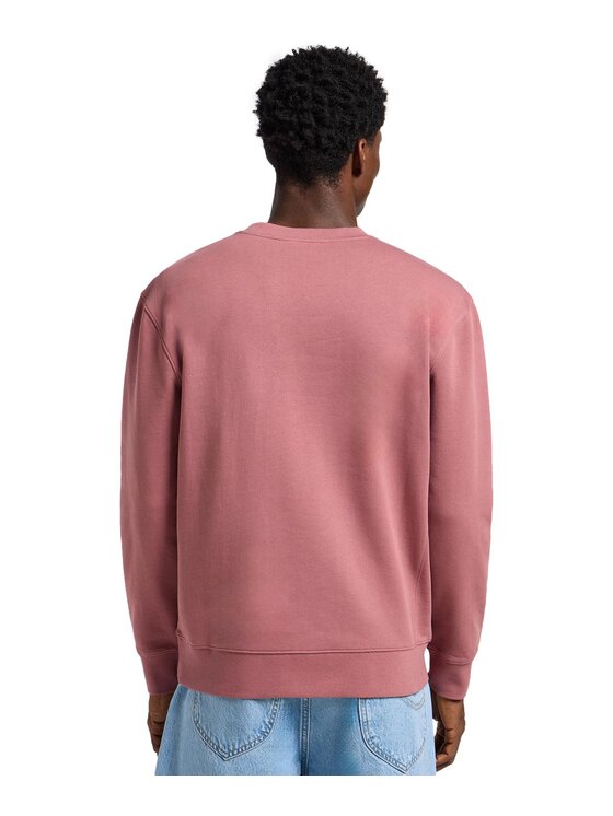 Lee Lee Bluza 112363880 Różowy Regular Fit