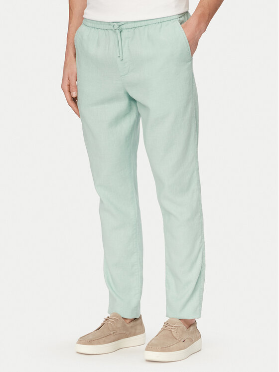Tommy Hilfiger Tommy Hilfiger Chinos Harlem MW0MW42336 Világoszöld Regular Fit