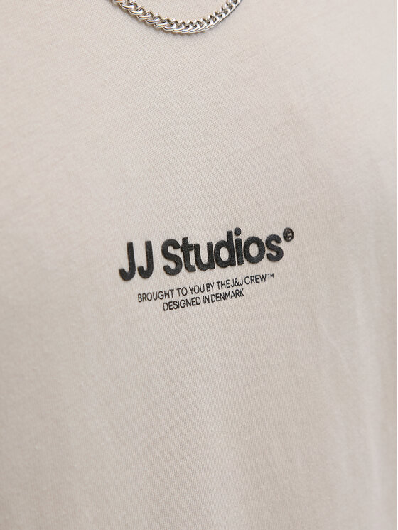 Jack & Jones Jack & Jones T-Shirt Jesoho 12278787 Béžová Regular Fit