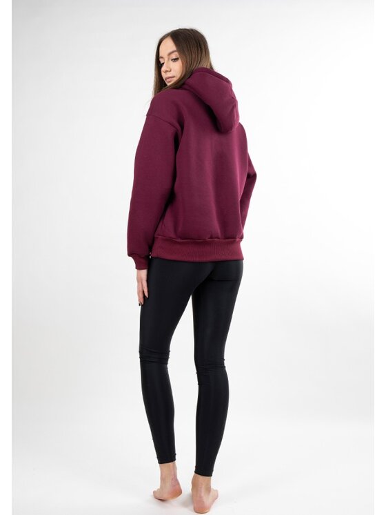 DKaren Sport DKaren Sport Dres DK-K-B10 Bordowy Classic Fit