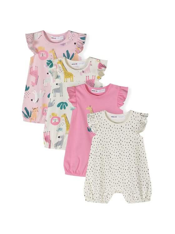 Pajac, rozmiar 50, Fioletowy, 24babypack16
