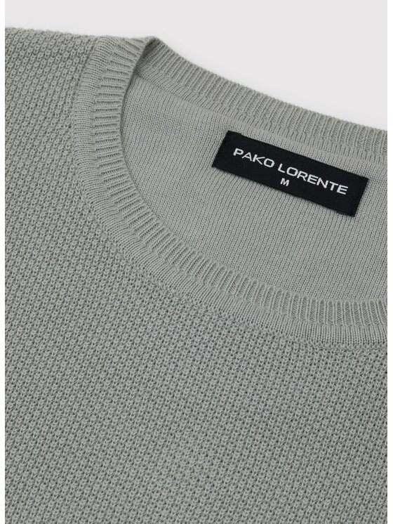 Pako Lorente Pako Lorente Sweter P26WF-2X-014 Zielony Classic Fit
