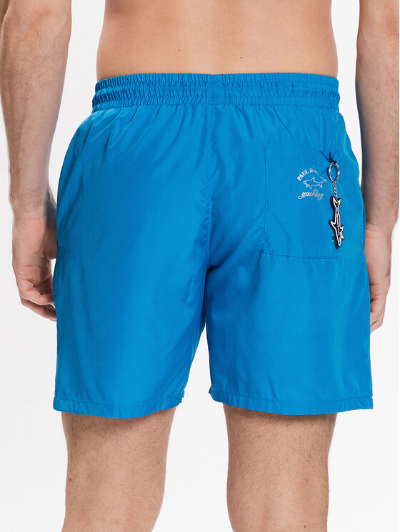 Pantaloncini da bagno 21415046 Blu Regular Fit