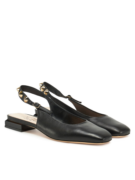 AGL AGL Sandały Angie L Spike D557007PCSOFTY0000 Czarny