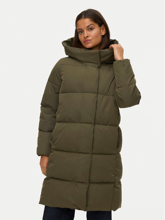 Vero Moda Vero Moda Télikabát Stella 10300030 Zöld Regular Fit