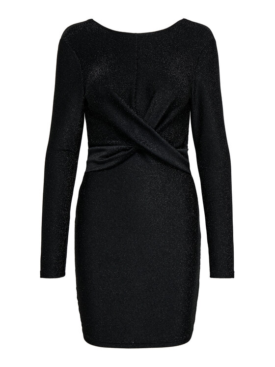 ONLY ONLY Коктейльна сукня Rich 15360278 Чорний Regular Fit