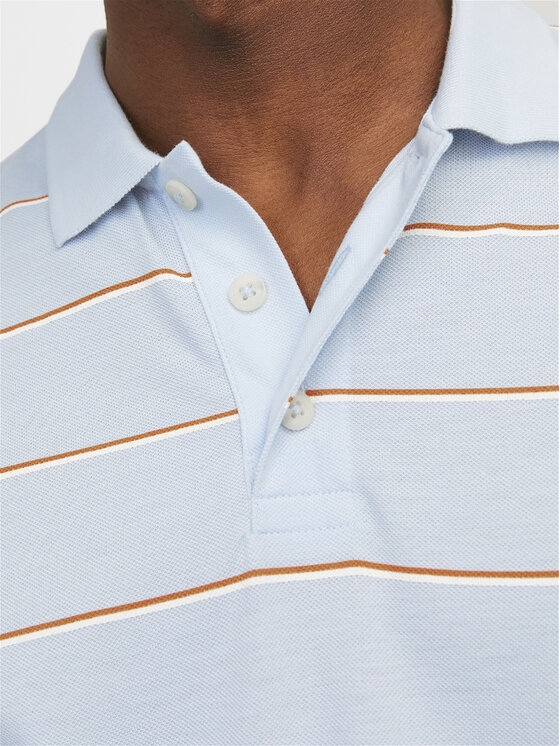 Jack&Jones Jack&Jones Polo marškinėliai Bluwin 12170931 Žydra Regular Fit