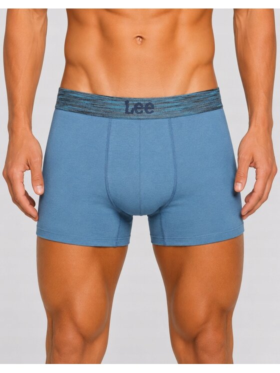 Lee Lee Bokserki Haxton 3 Pack Cotton Elastane Trunks Kolorowy