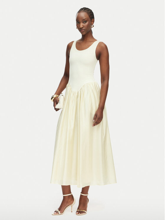 Bardot Bardot Vasarinė suknelė Lorie 60385DB Kreminė Regular Fit