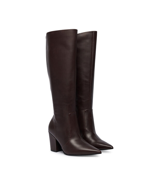 Guess Guess Μπότες FLFNRL LEA11 Καφέ