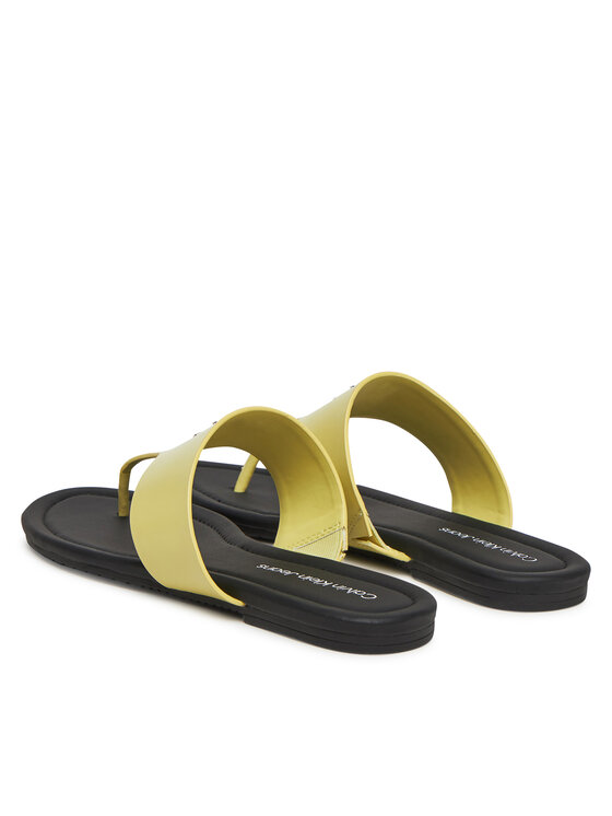 Calvin Klein Jeans Calvin Klein Jeans Japanke Flat Sandal Toepost Mg YW0YW01691 Zelena