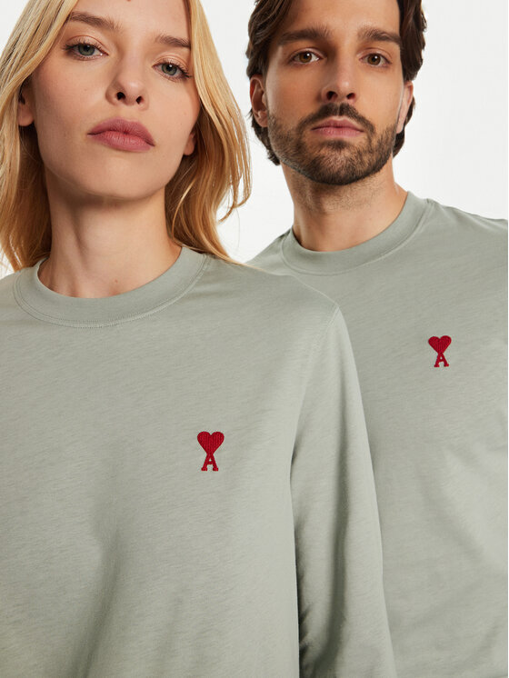 AMI Paris AMI Paris Pikkade varrukatega T-särk UTS235.724 Hall Regular Fit