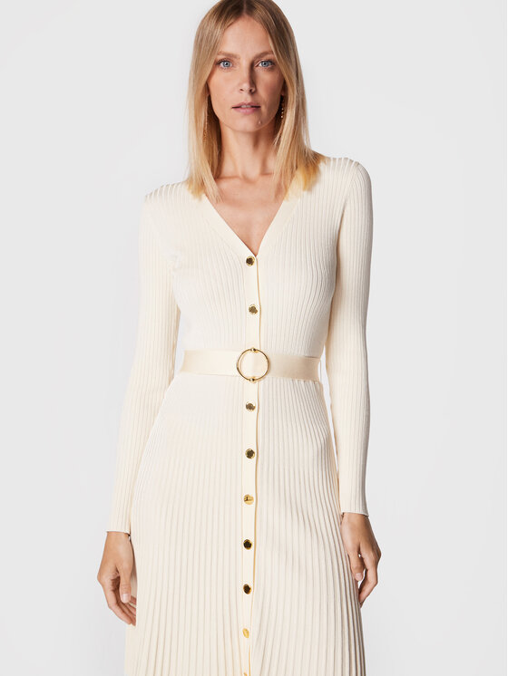 Marciano Guess Marciano Guess Kootud kleit 2BGK19 5662Z Beež Regular Fit