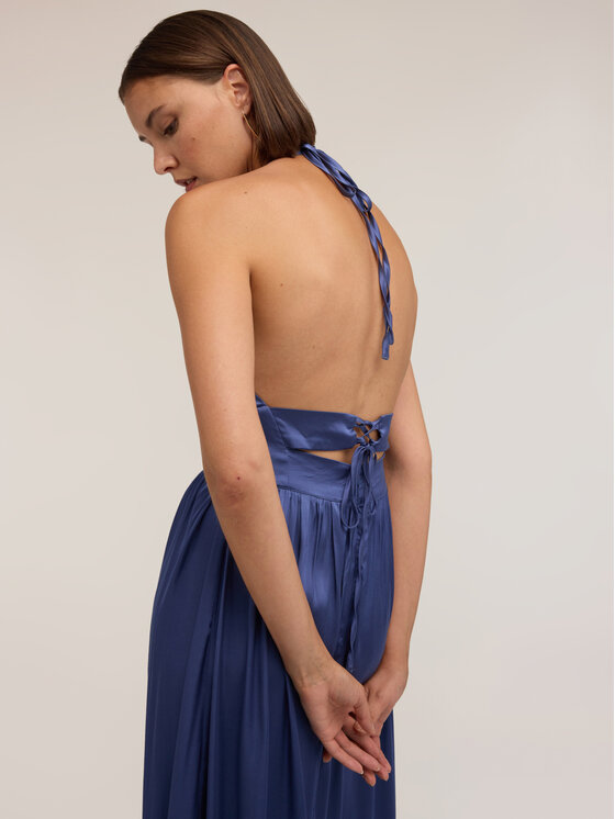 Motivi Motivi Abito da sera 700EQ003594N024 Blu Flare Fit