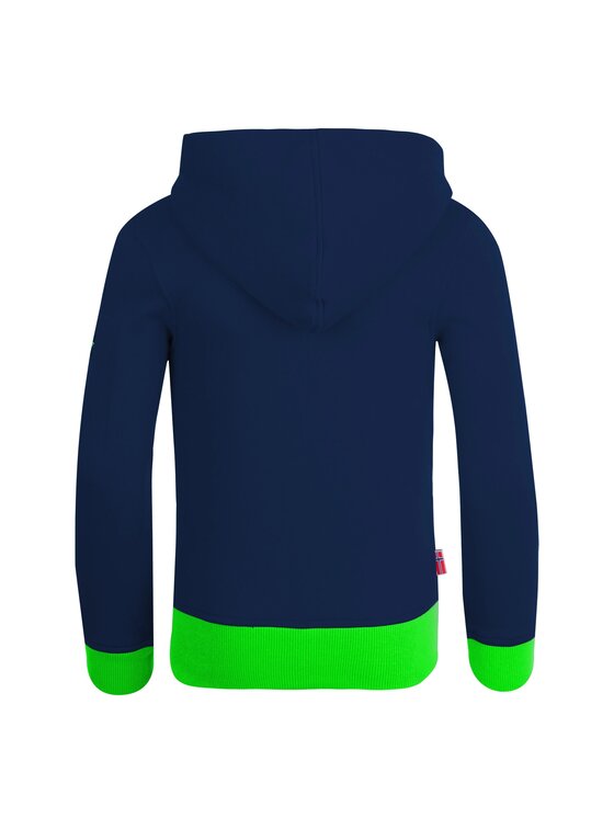 TROLLKIDS TROLLKIDS Bluza 139-100 Granatowy Regular Fit