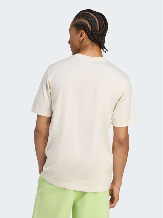 adidas adidas T-Shirt Trefoil Essentials Tee Biały Regular Fit