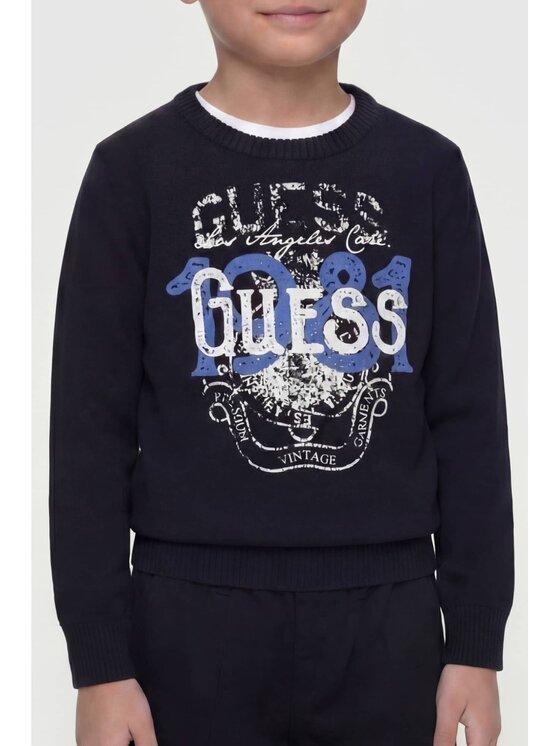 Guess Kids Guess Kids T-Shirt 181447 Niebieski Classic Fit