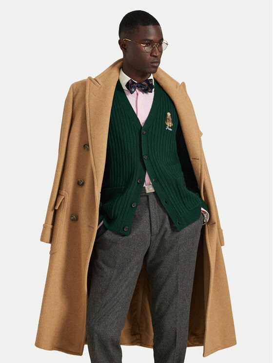 Polo Ralph Lauren Polo Ralph Lauren Kardigāns 710979094002 Zaļš Relaxed Fit