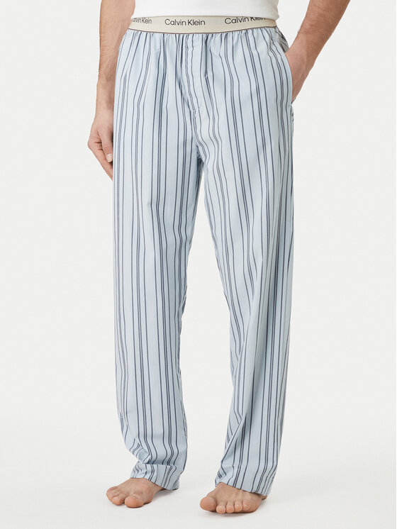 Calvin Klein Underwear Calvin Klein Underwear Pantaloni pijama LV00NM2944 Albastru celest Regular Fit