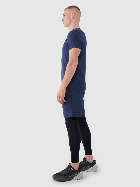 4F 4F Sportovní kraťasy MULTI ACTIVE Tmavomodrá Regular Fit