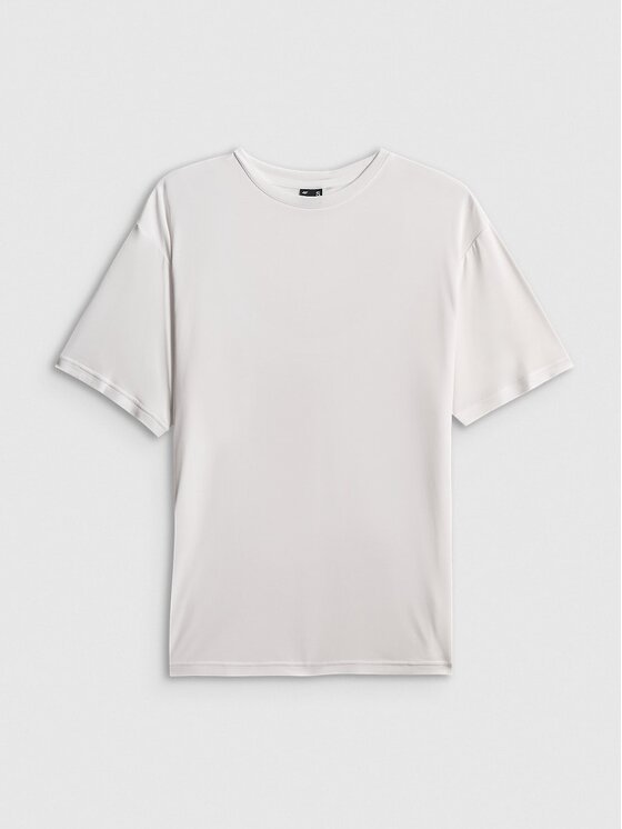 4F 4F T-shirt 4FRSS26TTSHF4262-10S Bianco Loose Fit