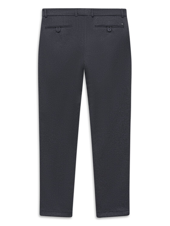 Bugatti Bugatti Chinosy 4096-26806F Granatowy Regular Fit