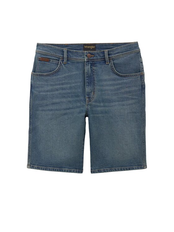 Wrangler Wrangler Pantaloncini di jeans TEXAS SHORTS Blu Regular Fit