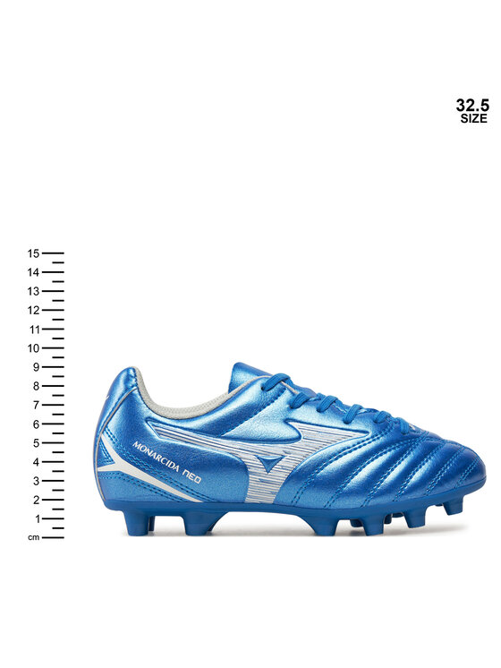 Mizuno Mizuno Buty do piłki nożnej Monarchida Neo 3 SELECT Jr MG P1GB2425 Niebieski
