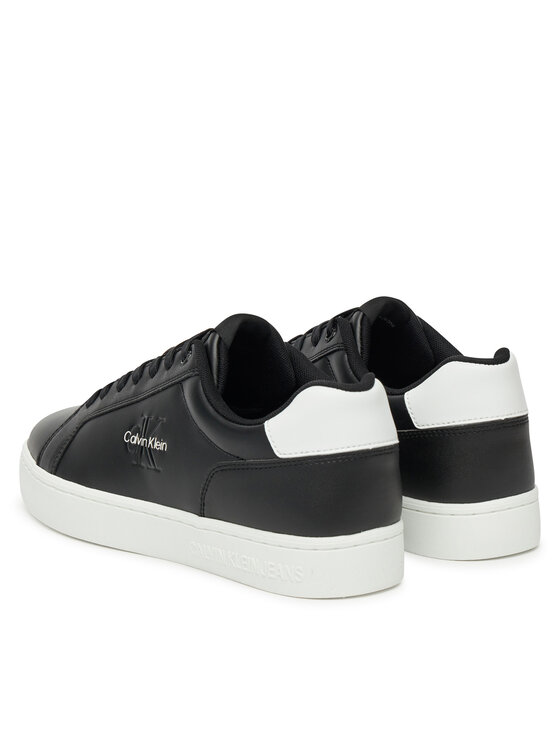 Calvin Klein Jeans Calvin Klein Jeans Sneakersy Classic Cupsole Mono Lth YM0YM01369 Czarny