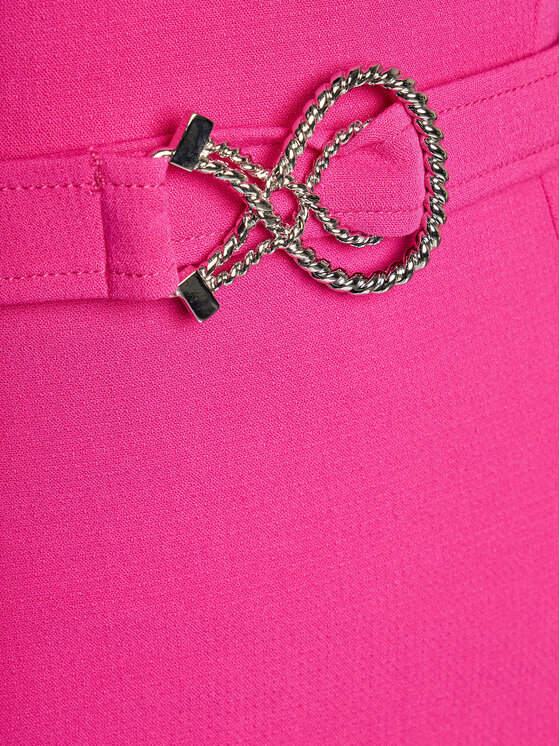 Nissa Nissa Коктейлна рокля RZ14405 Розов Slim Fit