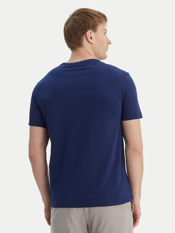 Gant Gant Tricou Shield 2003184 Bleumarin Regular Fit
