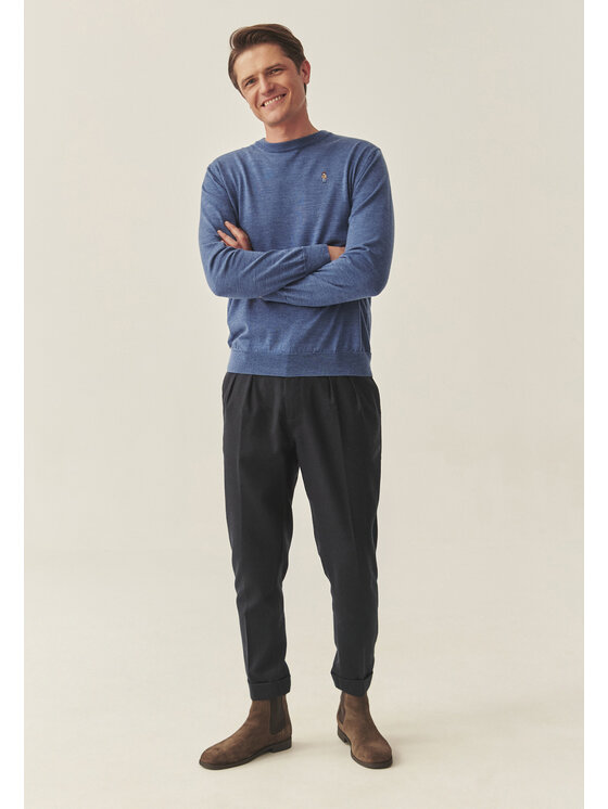 TATUUM Tatuum Sweter JACK Niebieski Classic Fit
