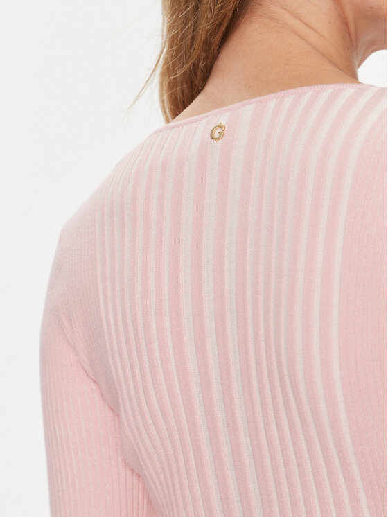 Guess Guess Kardigan Allie W4RR43 Z2YN2 Ružičasta Slim Fit