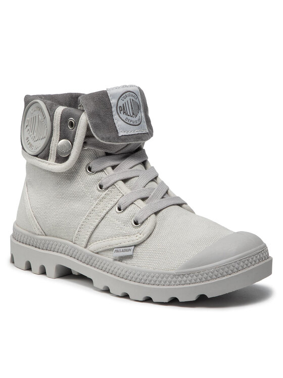 Palladium Palladium Schnürstiefeletten Pallabrouse Baggy 92478-095-M Grau