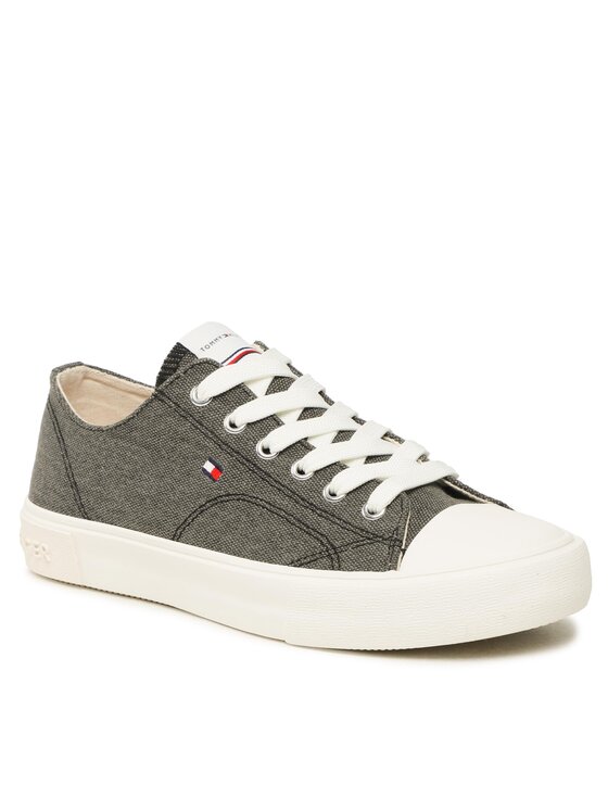 Tommy Hilfiger Tommy Hilfiger Tenisice Low Cut Lce-Up T3X9-32827-0890 S Crna