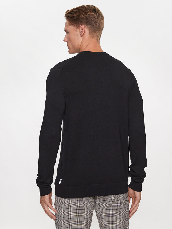 Lindbergh Lindbergh Megztinis 30-80043 Juoda Slim Fit