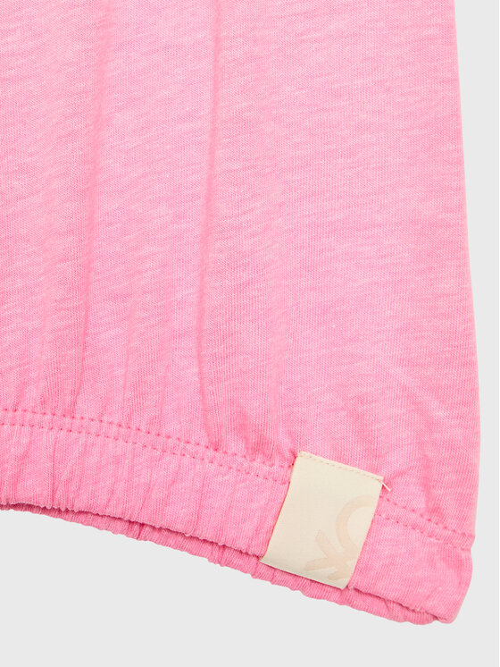 United Colors Of Benetton United Colors Of Benetton T-shirt 37YKC10AU Rosa Boxy Fit