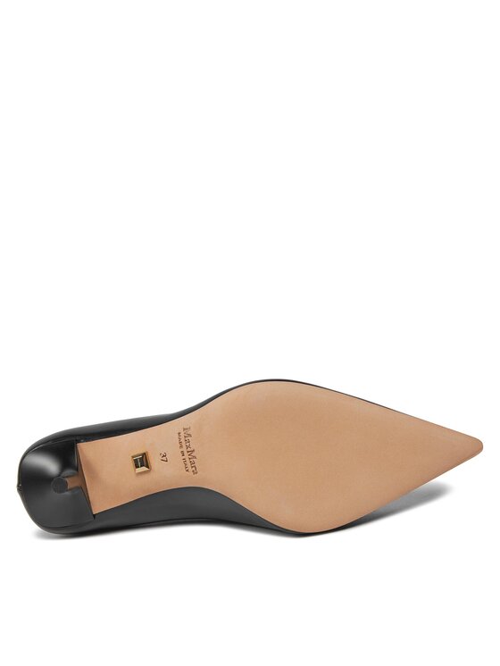 Max Mara Max Mara Обувки на ток Mmpump 24145210716 Черен