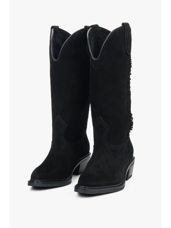 Estro Estro Stivali texani ER00118119 Nero