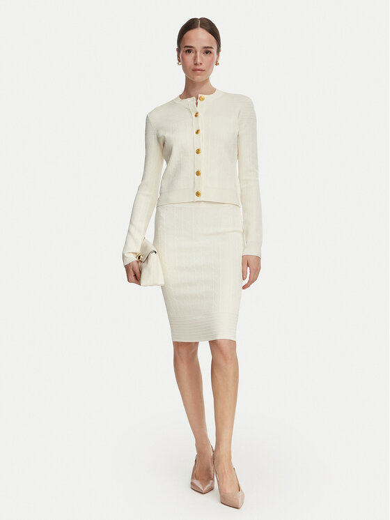 Marciano Guess Marciano Guess Кардиган G6YR03 Z1015 Кремовий Slim Fit