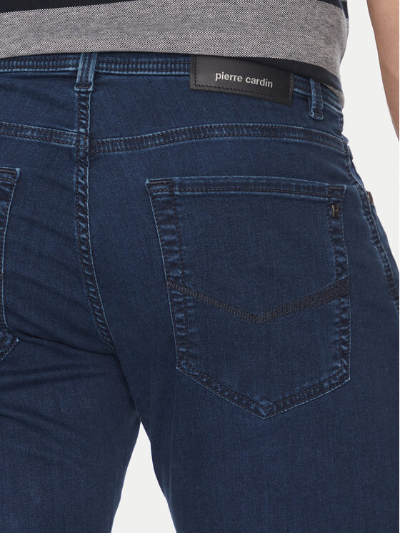 Pierre Cardin Pierre Cardin Jeansy C7 34510.8147 Tmavomodrá Tapered Fit