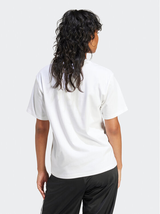 adidas adidas Tričko Trefoil IR9534 Biela Regular Fit