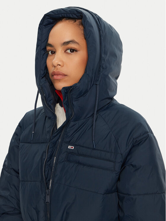 Tommy Jeans Tommy Jeans Geacă de iarnă DW0DW18842 Bleumarin Regular Fit