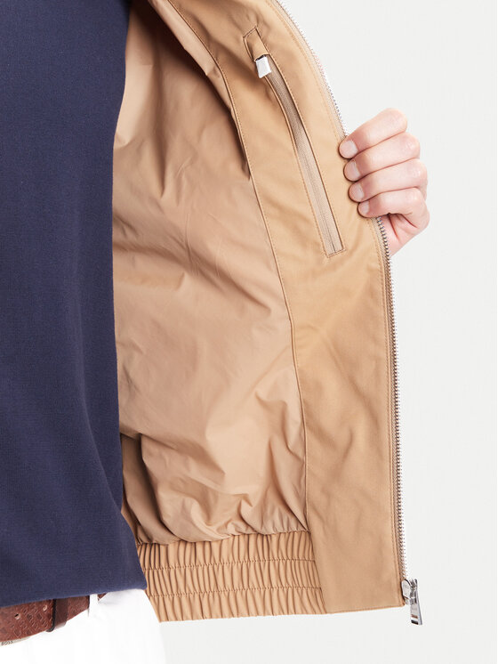 BOSS BOSS Яке бомбър H-Comber-253 50544097 Бежов Regular Fit