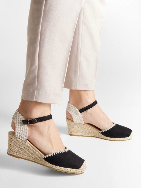 Jenny Fairy Jenny Fairy Espadrilles WYL2610-1 Schwarz
